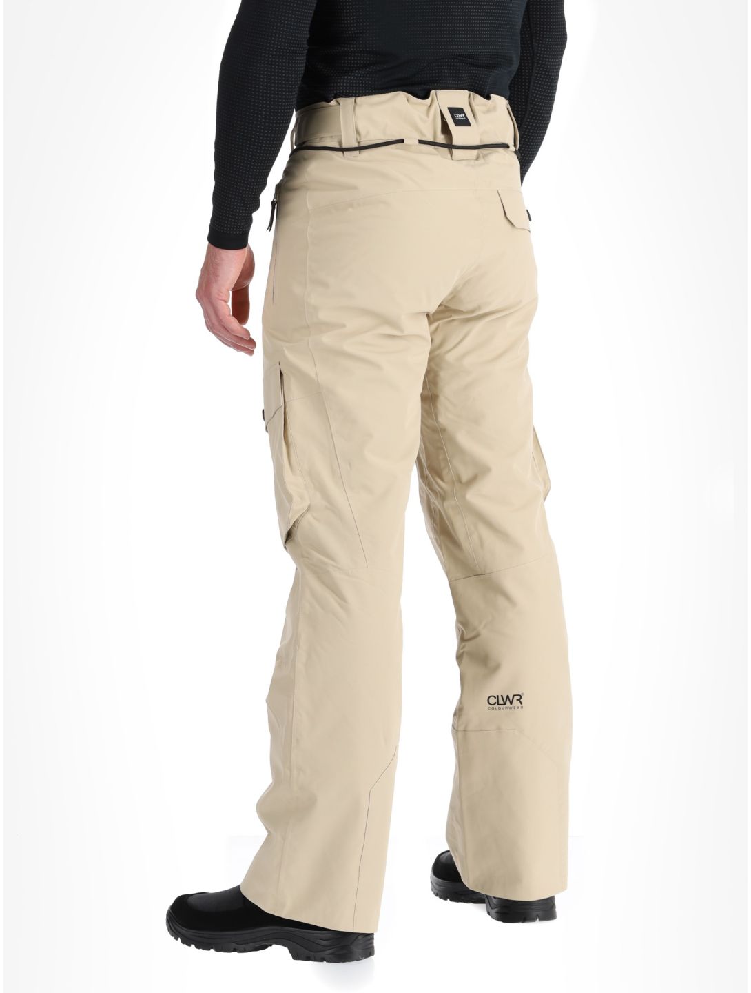 ColourWear, M Flight pantalones de esquí hombres Sand beige 