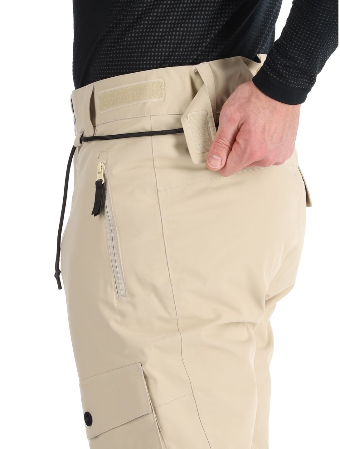 ColourWear, M Flight pantalones de esquí hombres Sand beige 