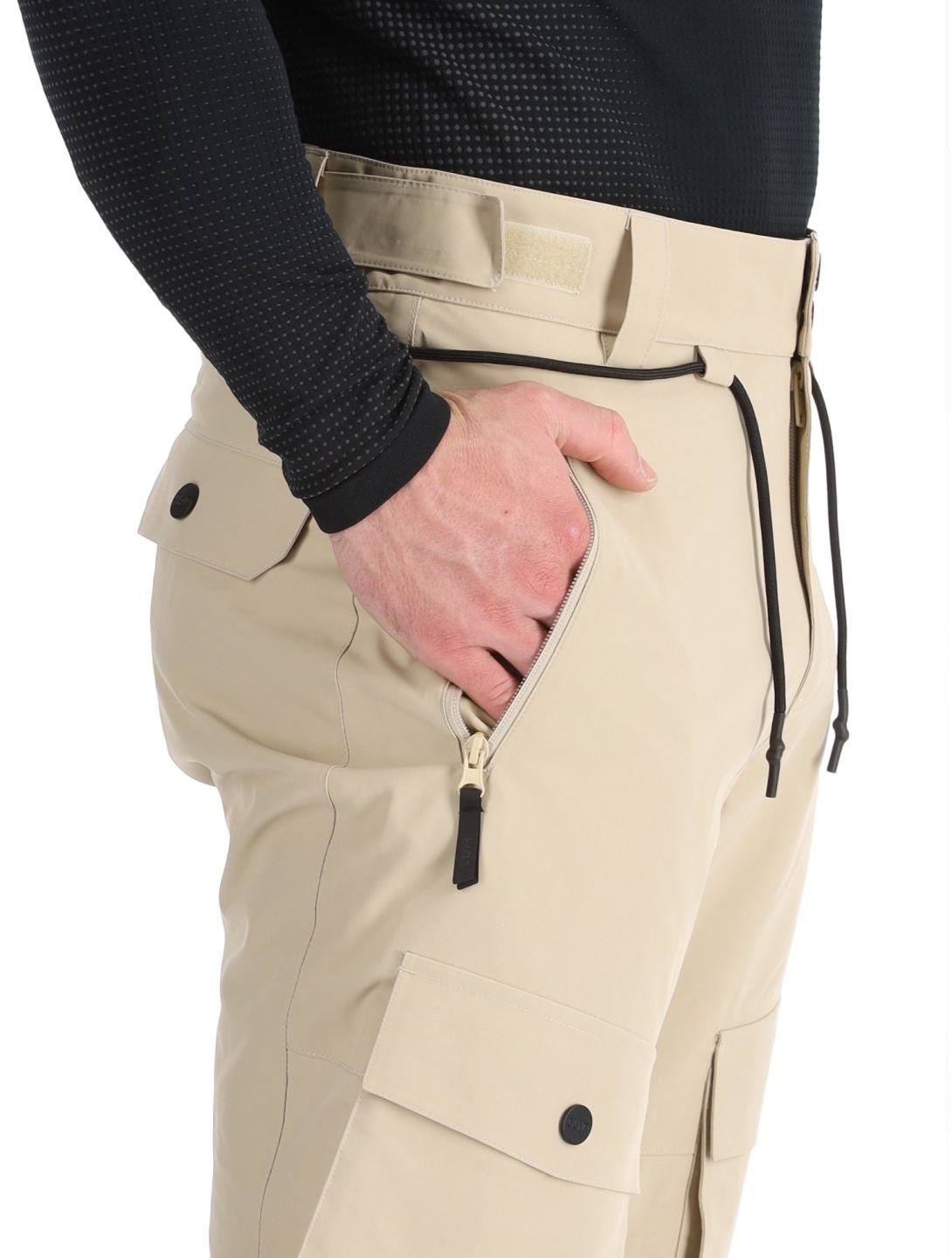 ColourWear, M Flight pantalones de esquí hombres Sand beige 