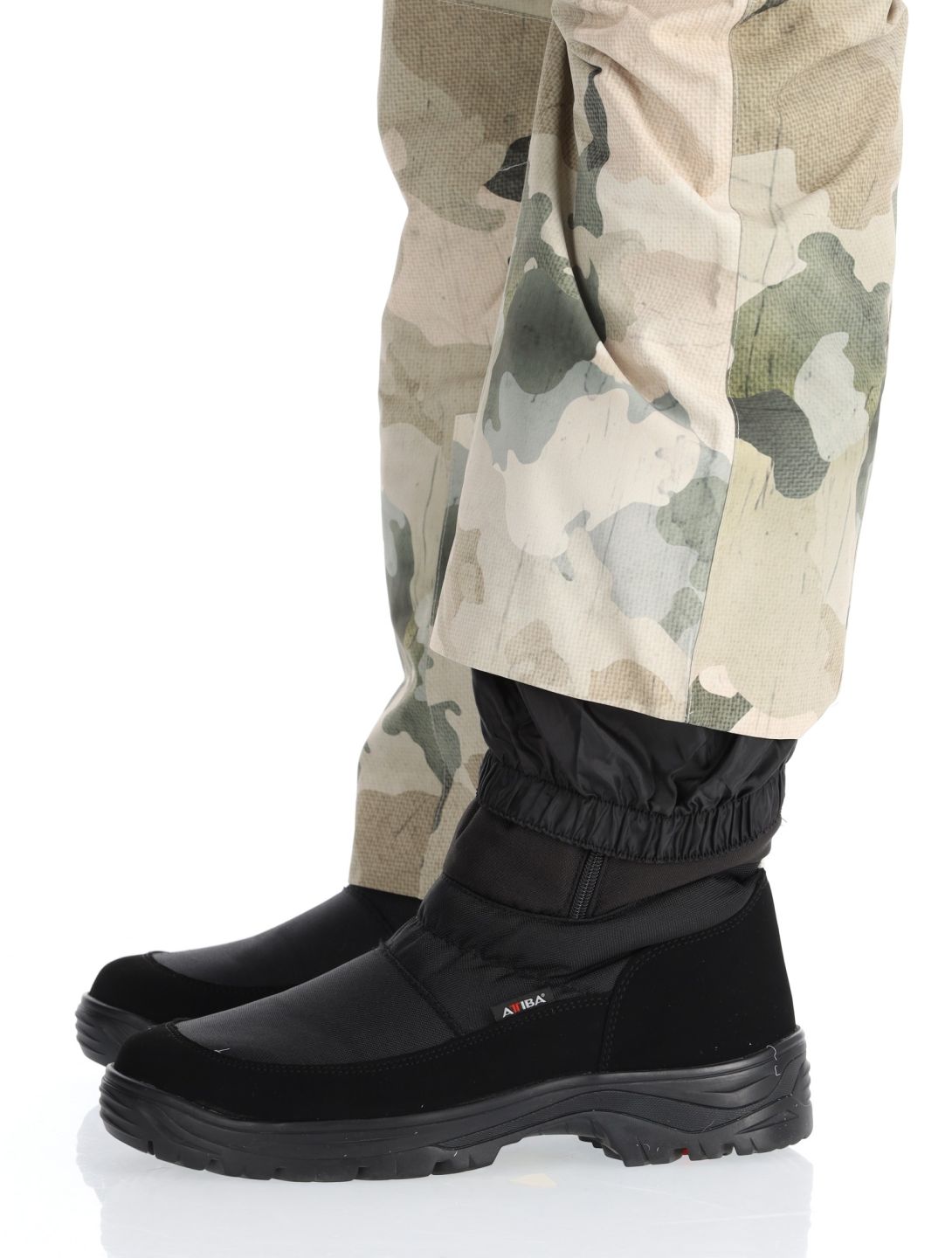 ColourWear, M Flight pantalones de esquí hombres Water Camo beige 