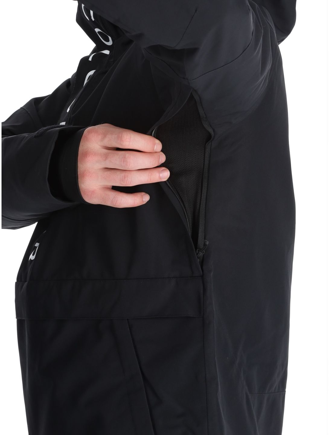 ColourWear, M Signature anorak hombres Black negro 