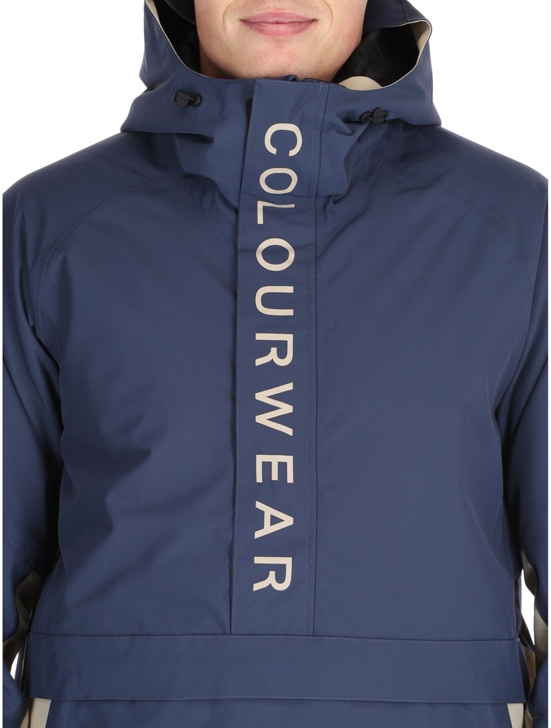 ColourWear, M Signature anorak hombres Navy azul 