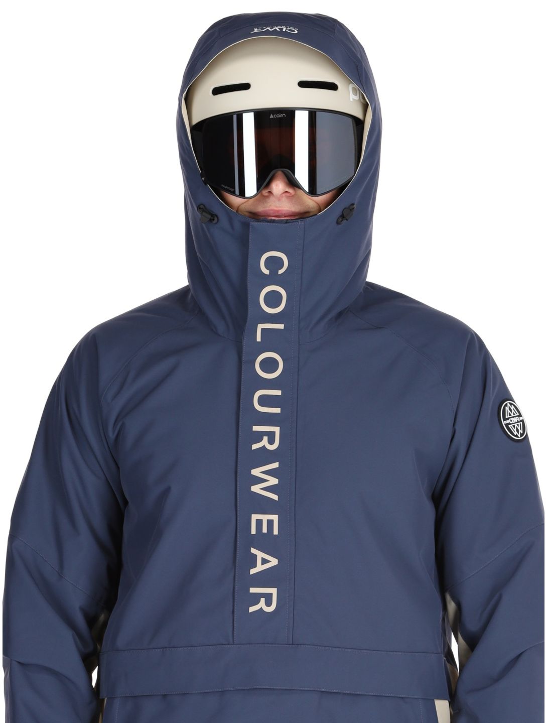 ColourWear, M Signature anorak hombres Navy azul 