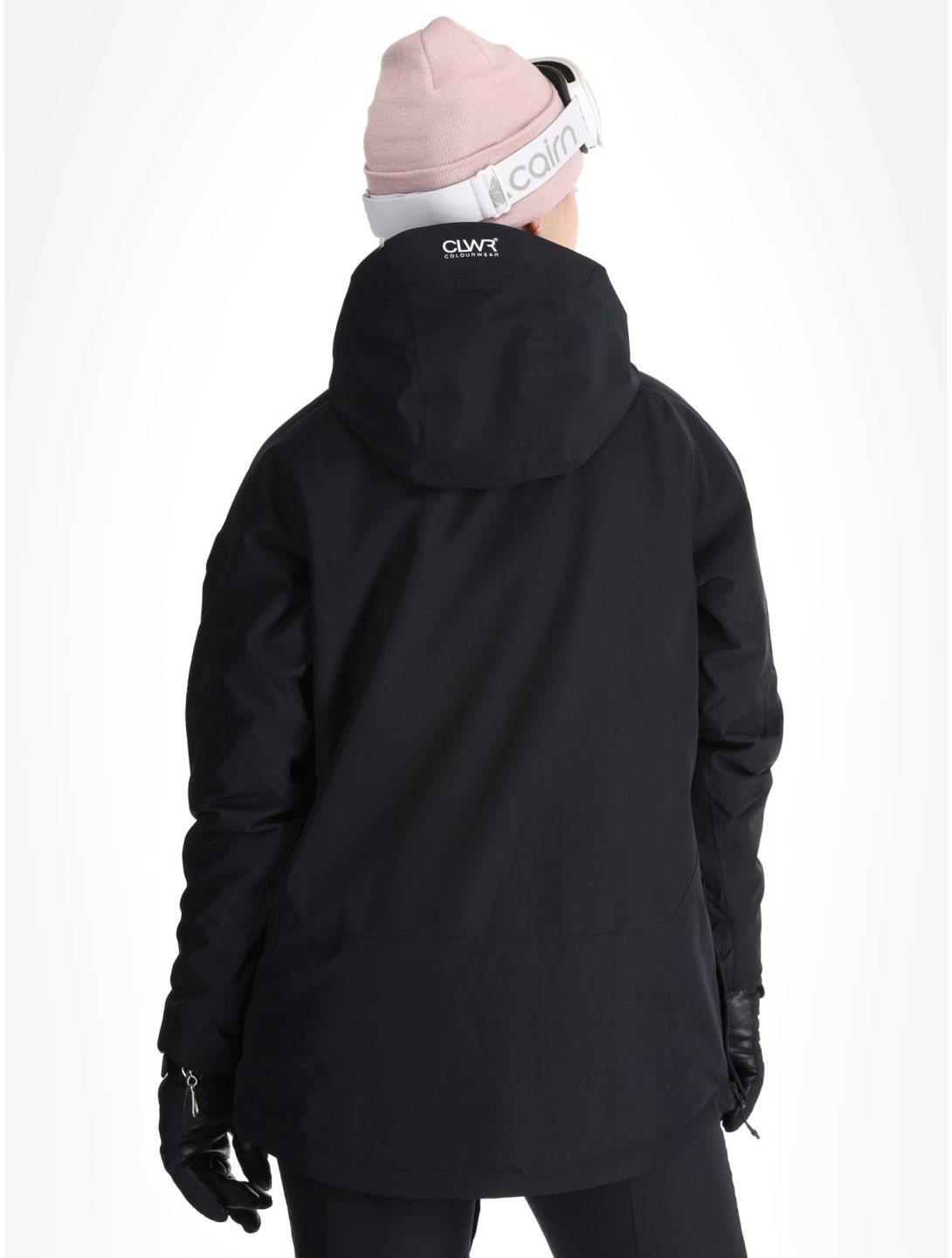 ColourWear, W Signature anorak mujeres Black negro 