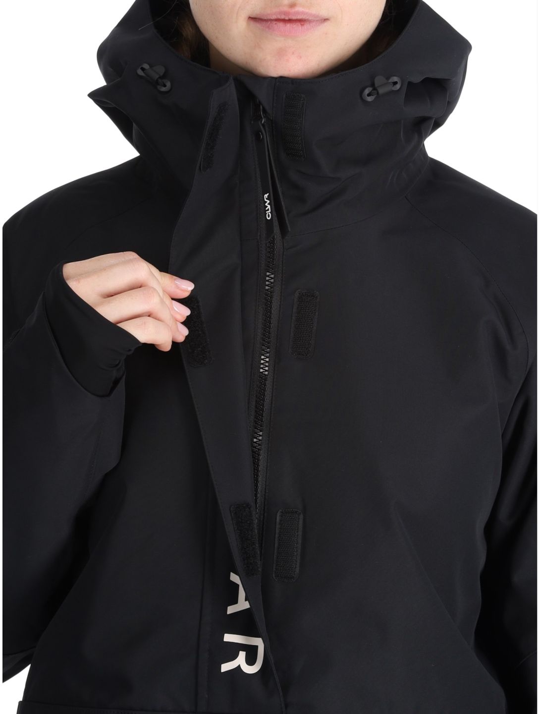 ColourWear, W Signature anorak mujeres Black negro 