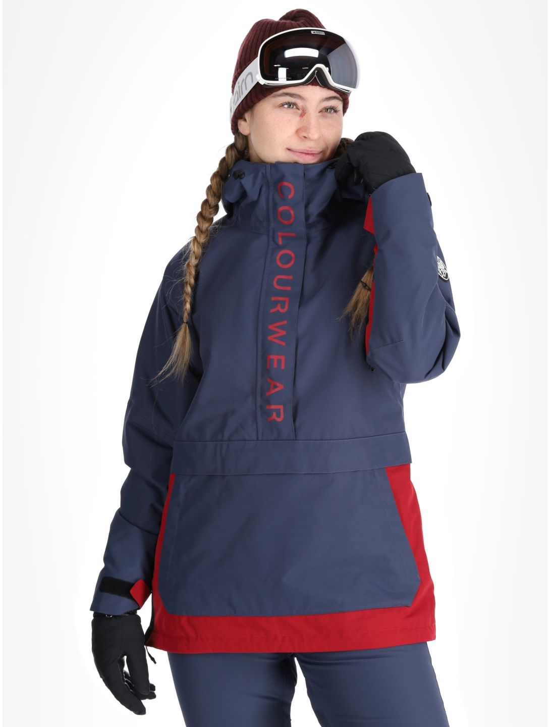 ColourWear, W Signature anorak mujeres Navy azul 