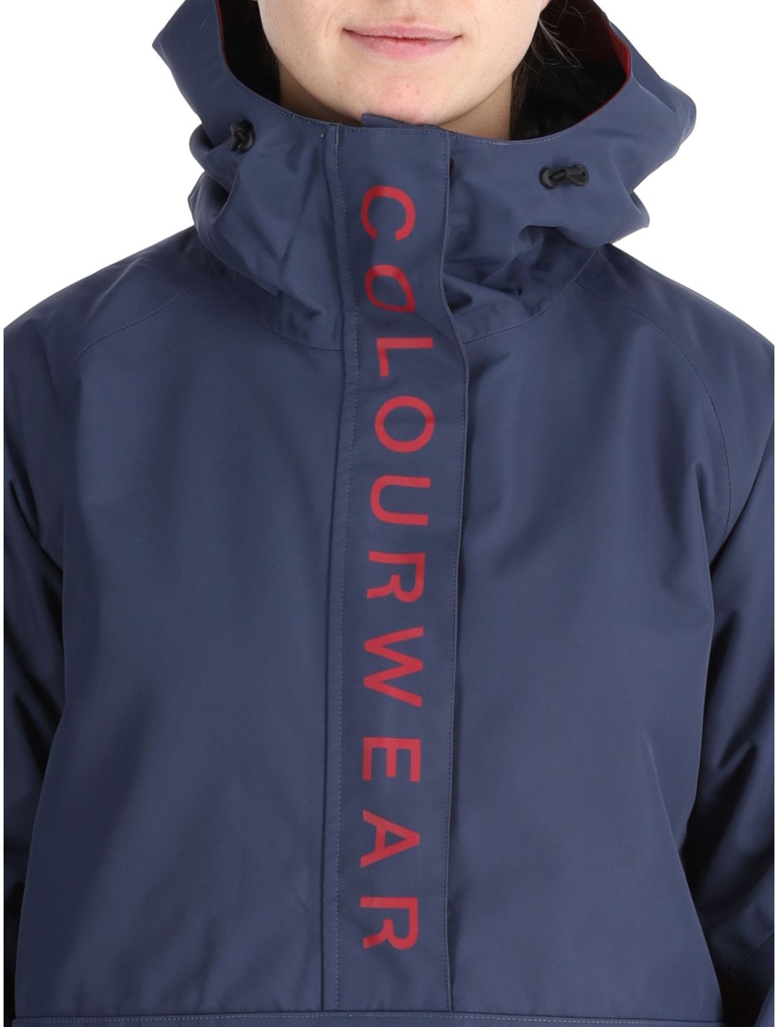 ColourWear, W Signature anorak mujeres Navy azul 