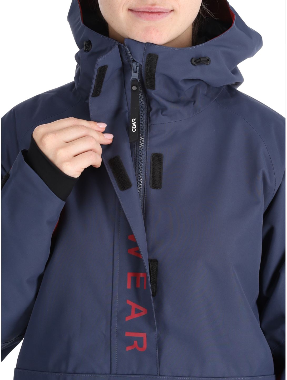 ColourWear, W Signature anorak mujeres Navy azul 