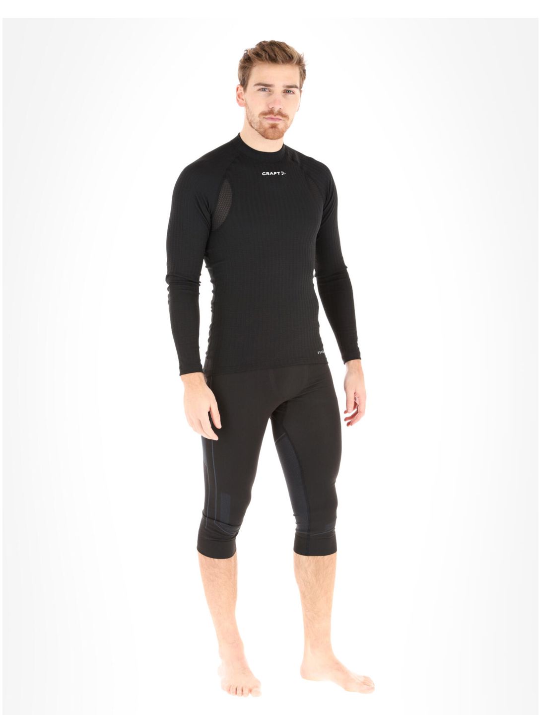 Craft, Active Extreme X Crewneck LS camisa termoactiva hombres Black negro 