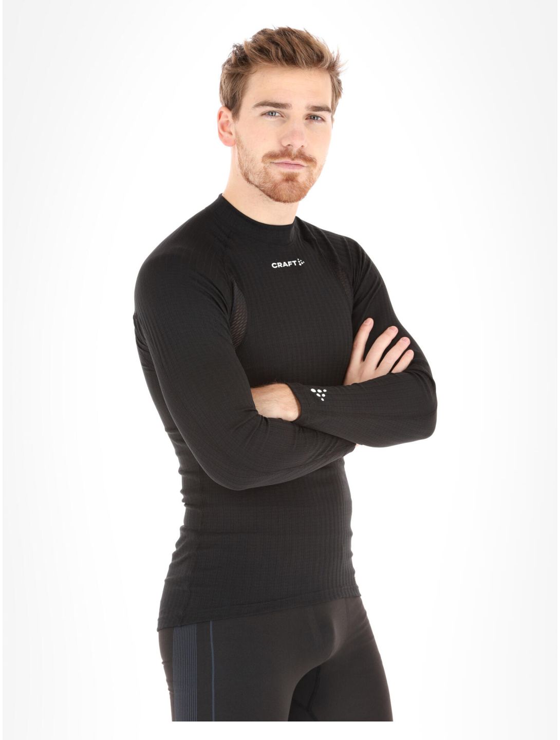 Craft, Active Extreme X Crewneck LS camisa termoactiva hombres Black negro 