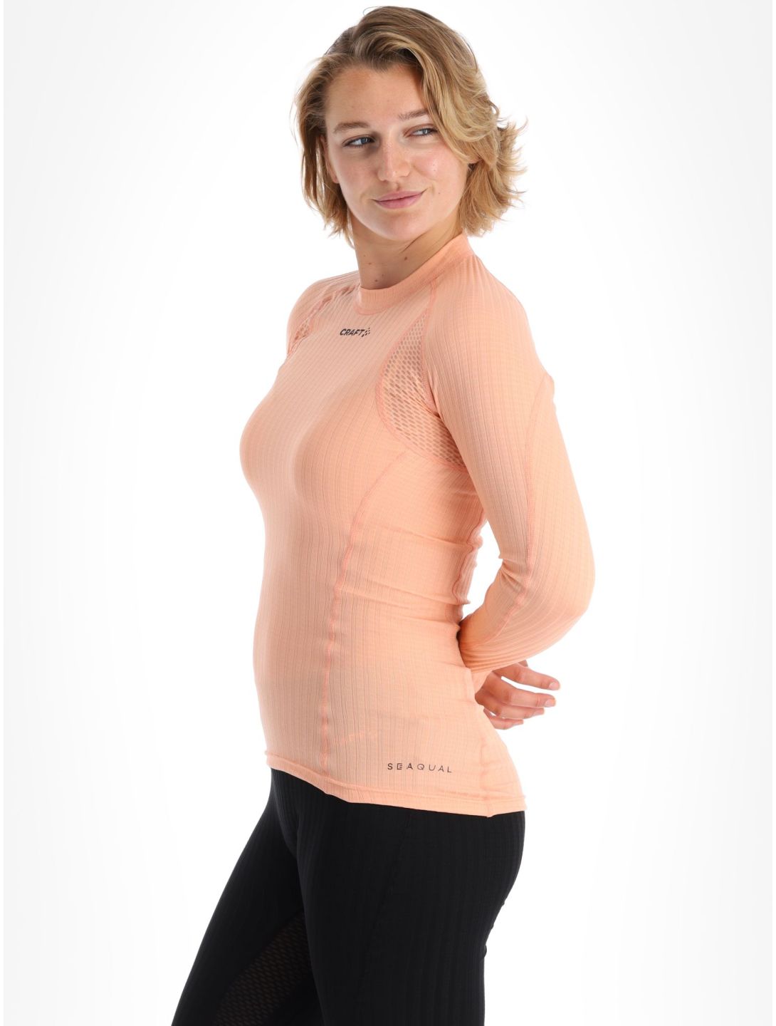 Craft, Active Extreme X Crewneck LS camisa termoactiva mujeres Cosmo rosa 