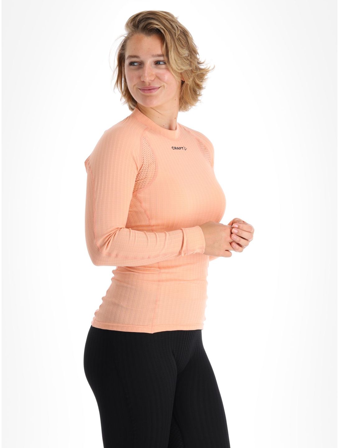 Craft, Active Extreme X Crewneck LS camisa termoactiva mujeres Cosmo rosa 