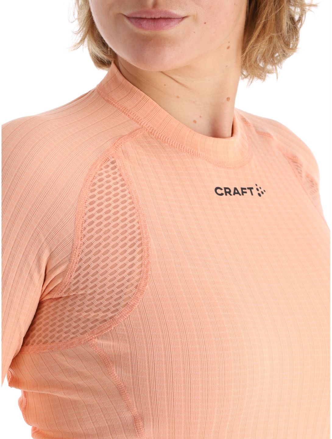 Craft, Active Extreme X Crewneck LS camisa termoactiva mujeres Cosmo rosa 