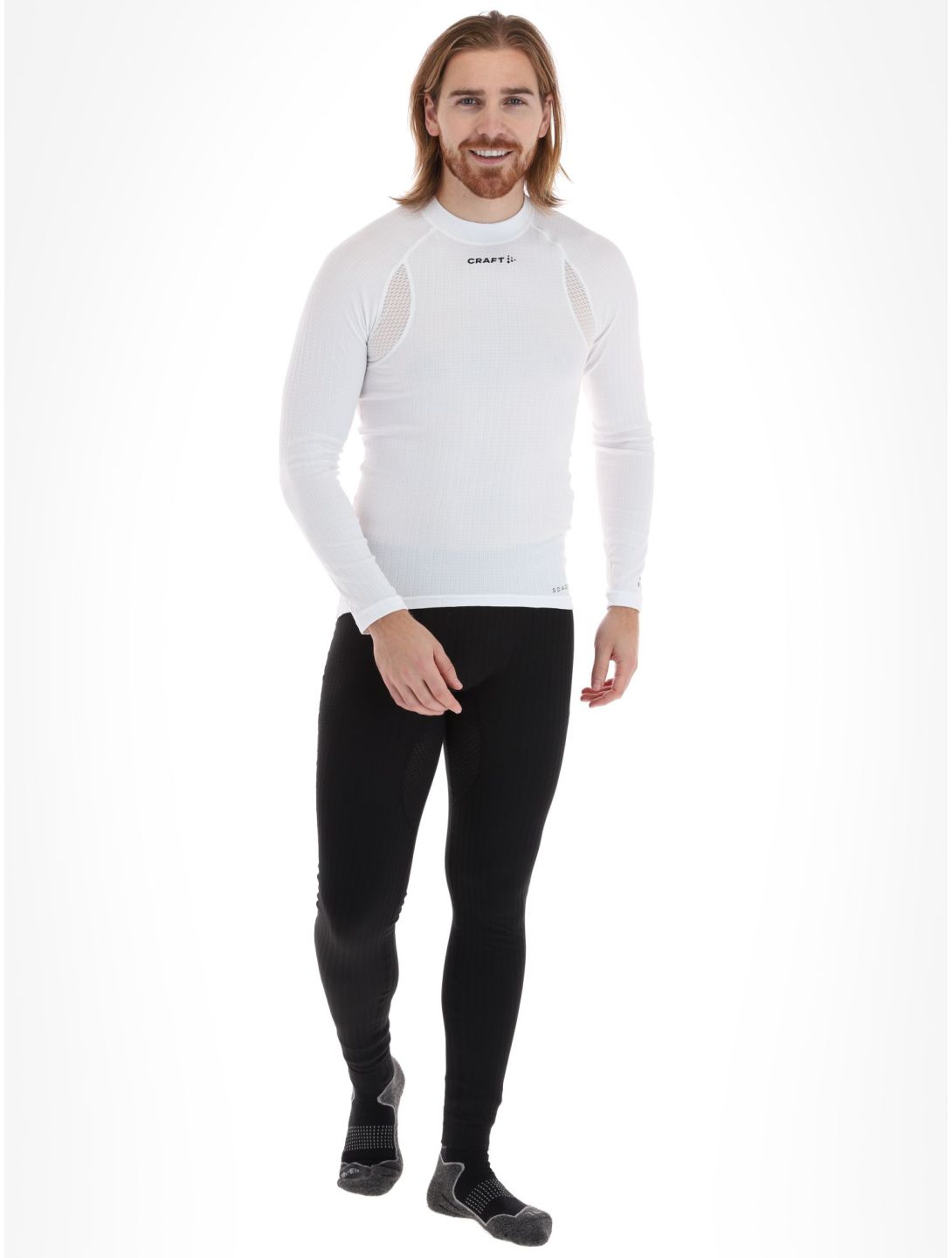 Craft, Active Extreme X Crewneck LS camisa termoactiva hombres White blanco 