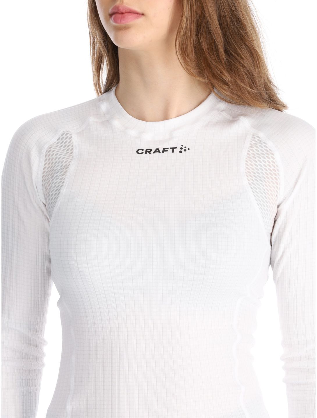 Craft, Active Extreme X Crewneck LS camisa termoactiva mujeres White blanco 