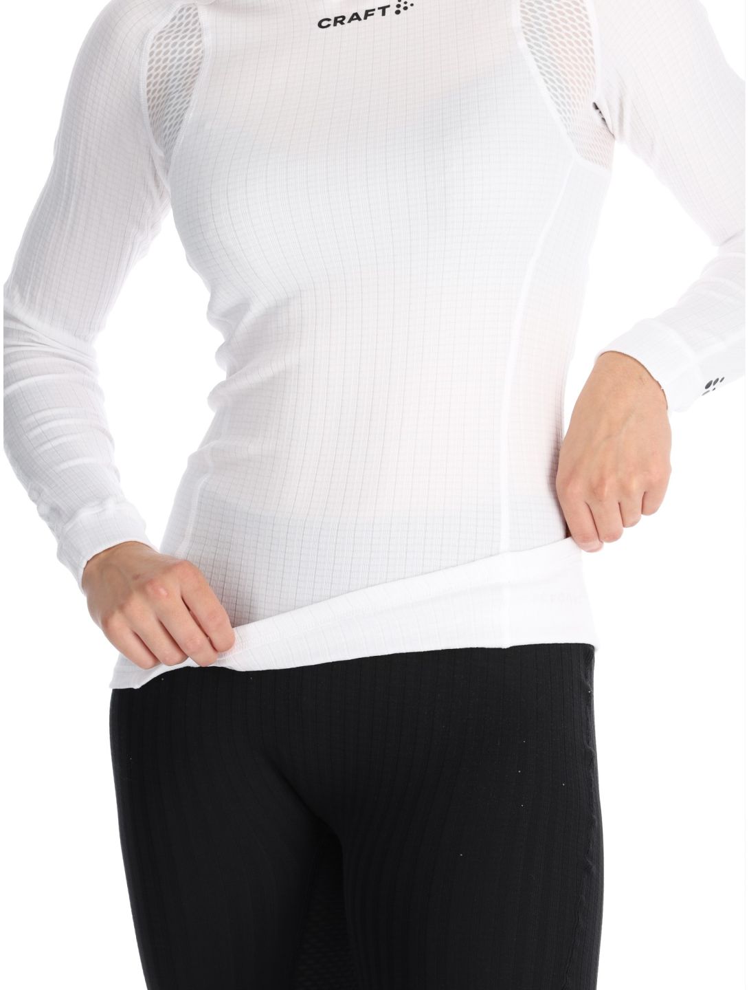 Craft, Active Extreme X Crewneck LS camisa termoactiva mujeres White blanco 