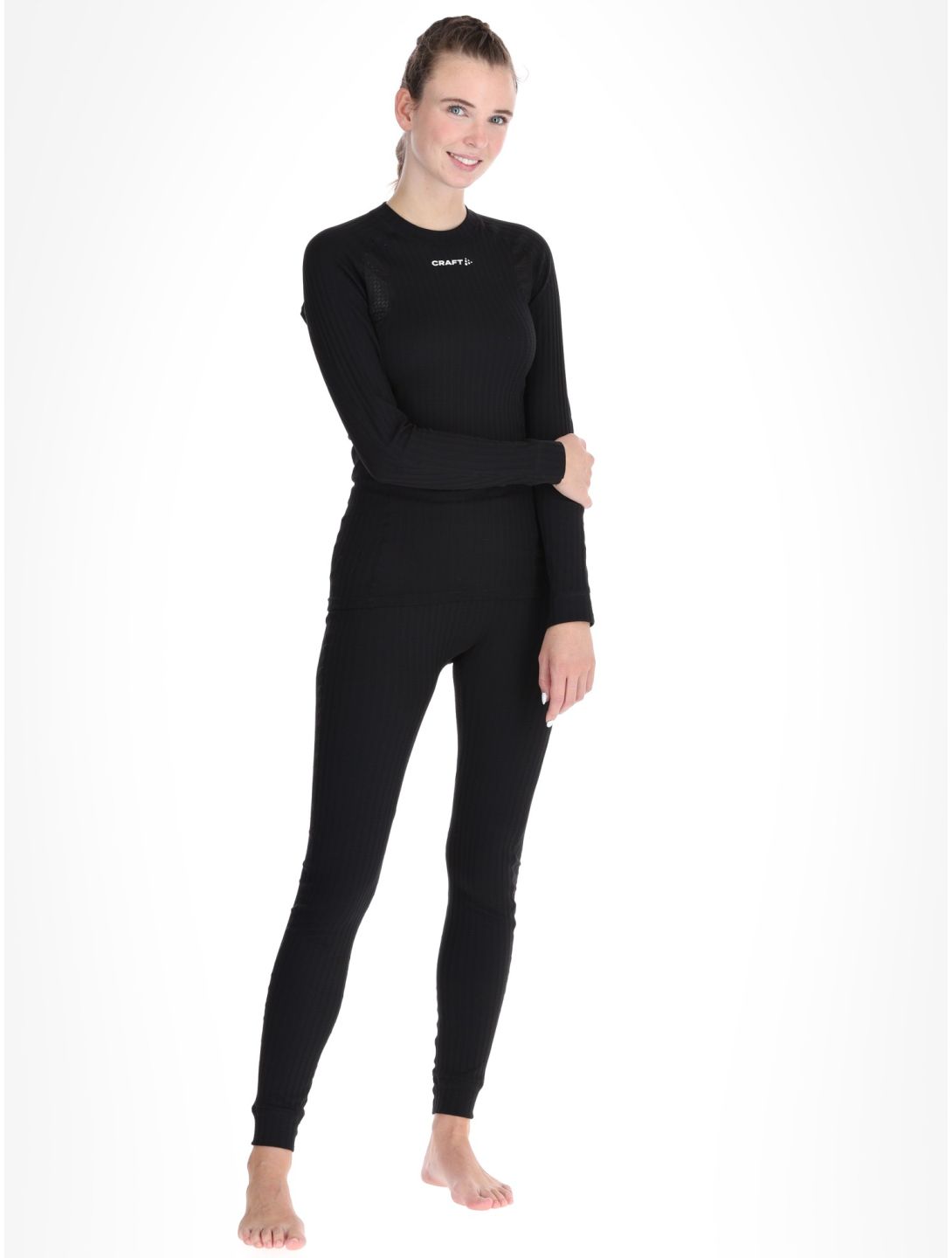 Craft, Active Extreme X Crewneck LS camisa termoactiva mujeres Black negro 