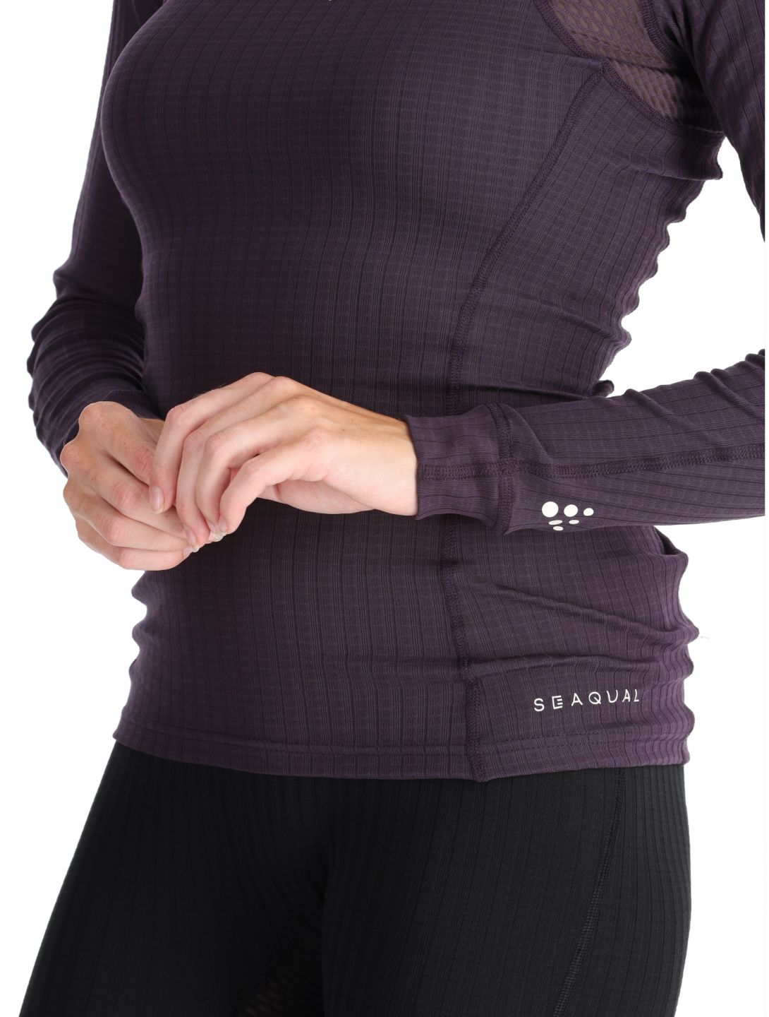 Craft, Active Extreme X Crewneck LS camisa termoactiva mujeres DK Plum púrpura 