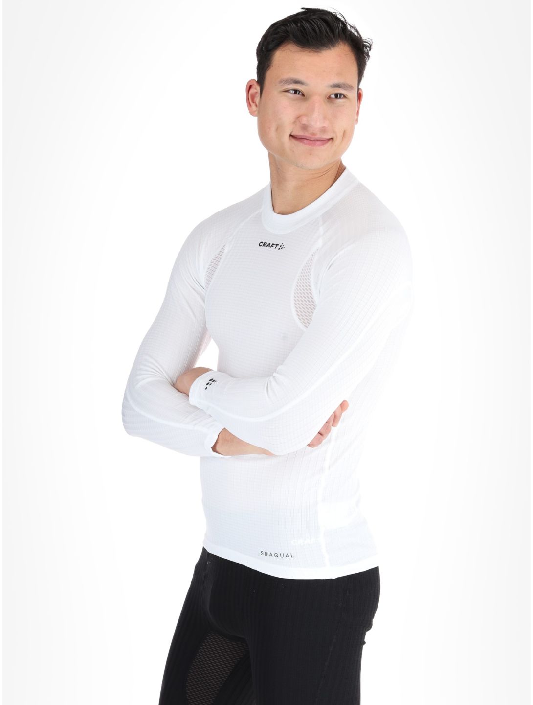 Craft, Active Extreme X Crewneck LS camisa termoactiva hombres White blanco 