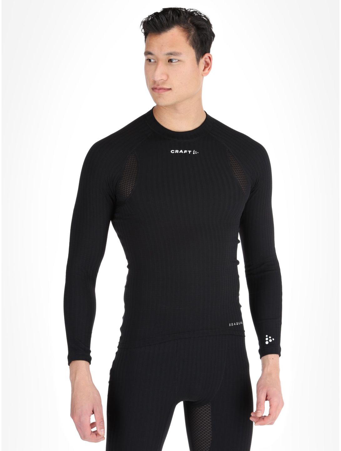 Craft, Active Extreme X Crewneck LS camisa termoactiva hombres Black negro 