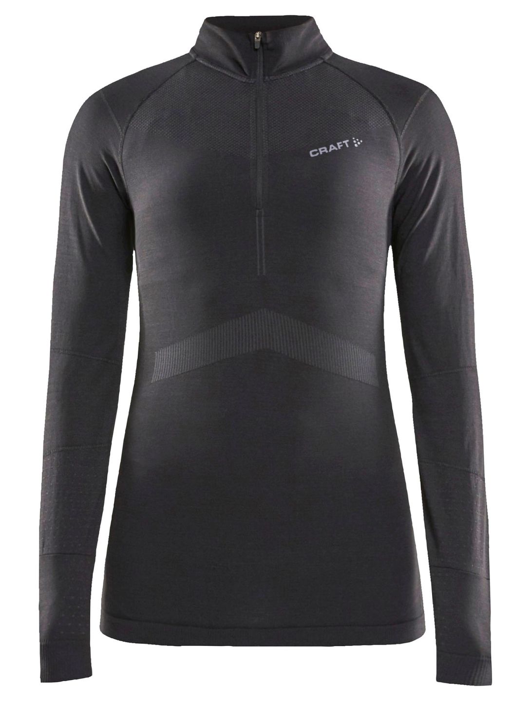 Craft, Active Intensity Zip jersey mujeres Black / Asphalt negro 