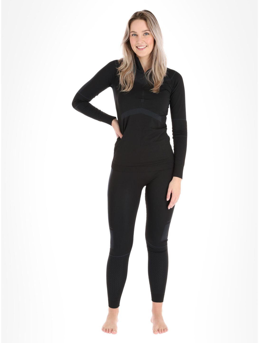 Craft, Active Intensity Zip jersey mujeres Black / Asphalt negro 