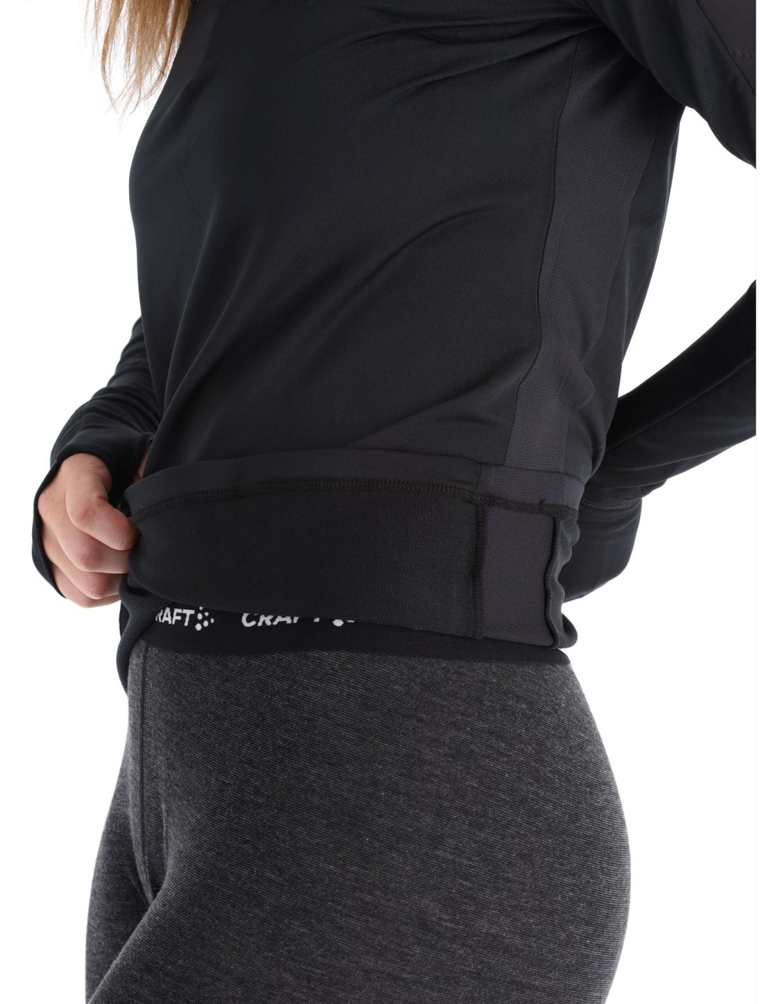 Craft, Adv Subz 2 LS jersey mujeres Black negro 