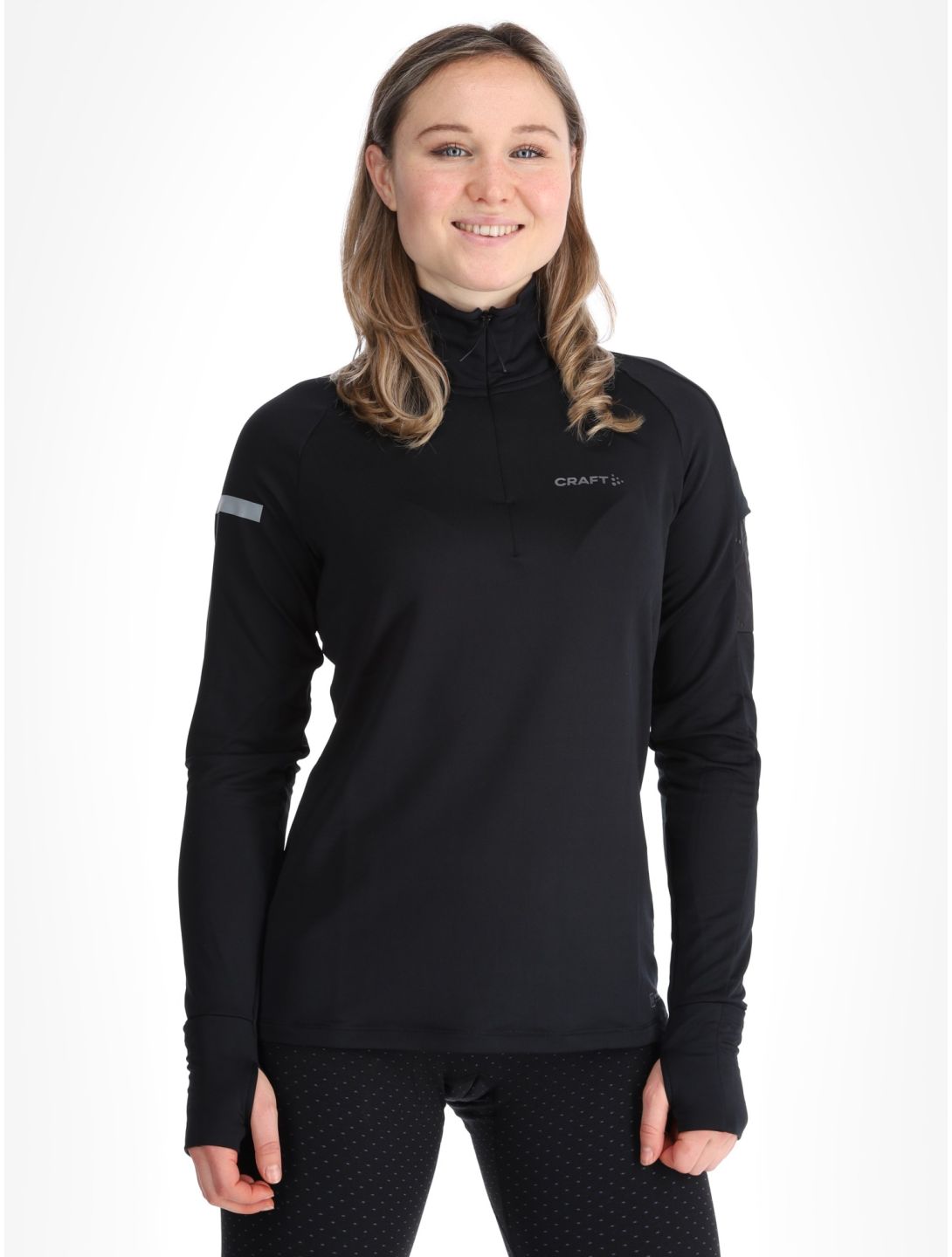 Craft, Adv Subz 2 LS jersey mujeres Black negro 