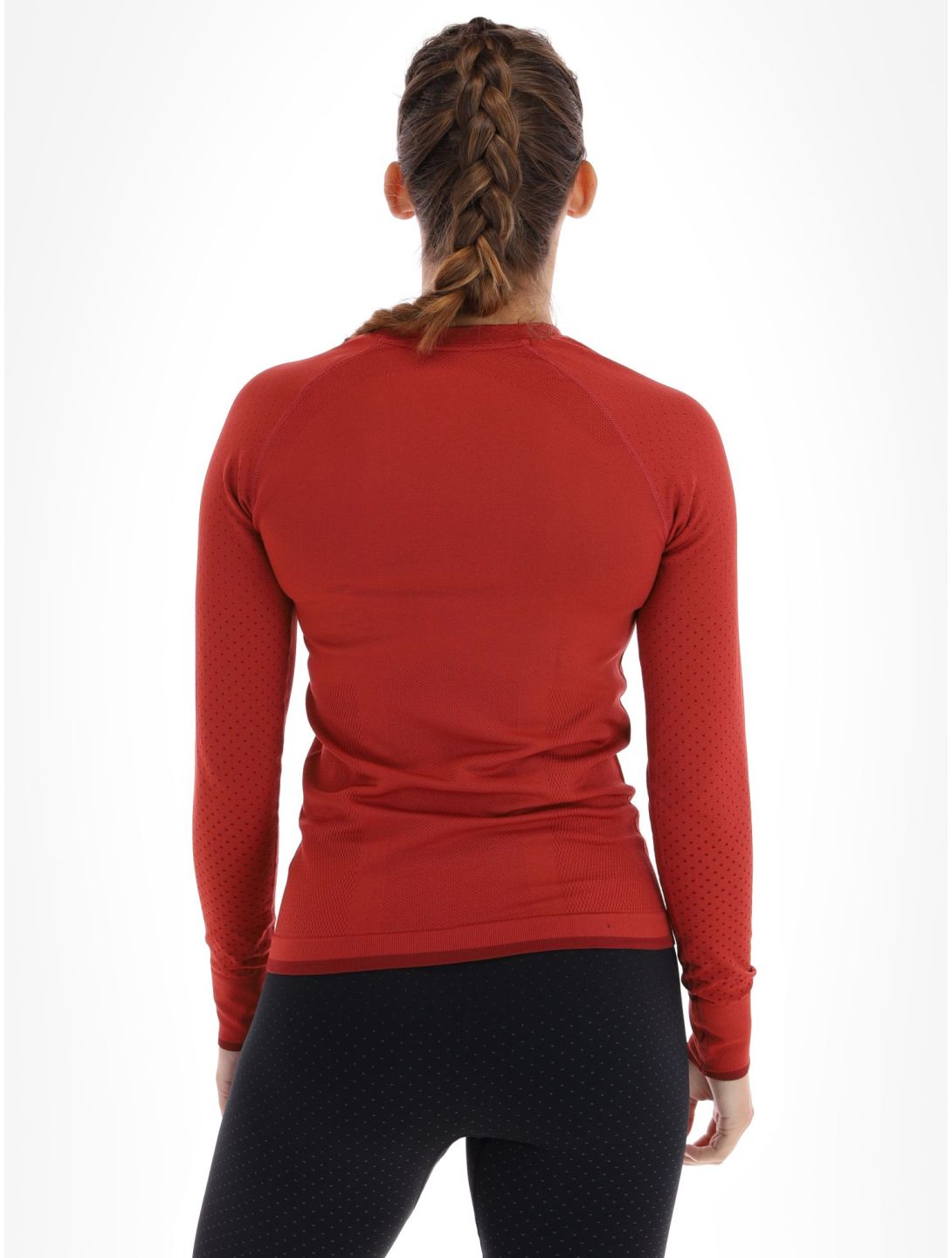 Craft, Adv Warm Intensity LS camisa termoactiva mujeres Astro-Dk Astro rojo 