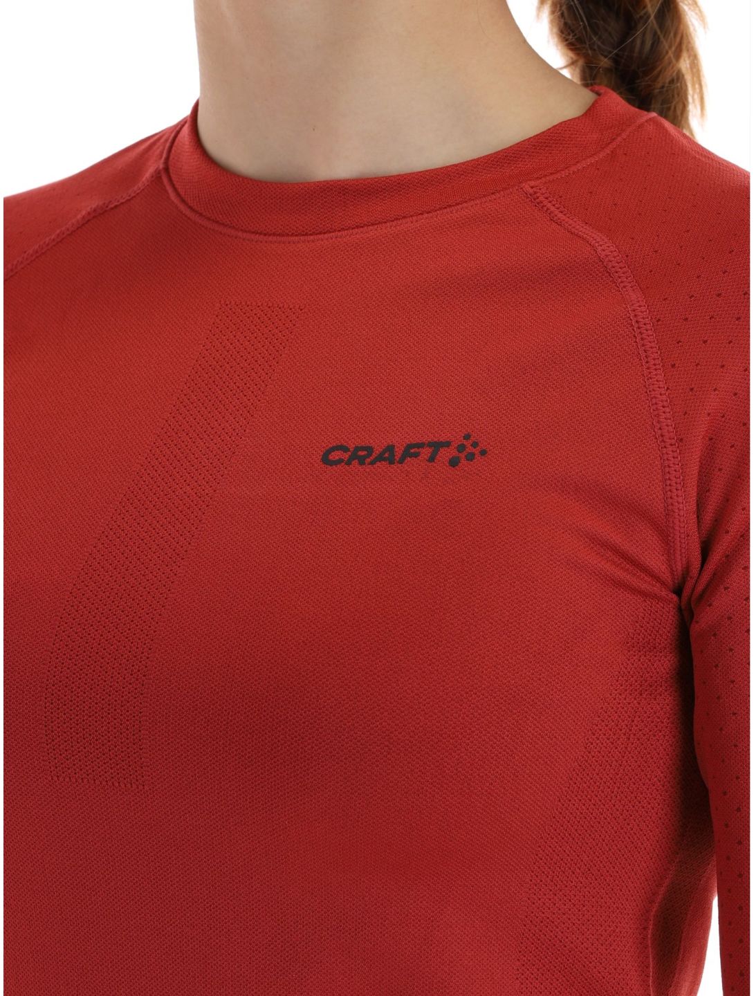 Craft, Adv Warm Intensity LS camisa termoactiva mujeres Astro-Dk Astro rojo 