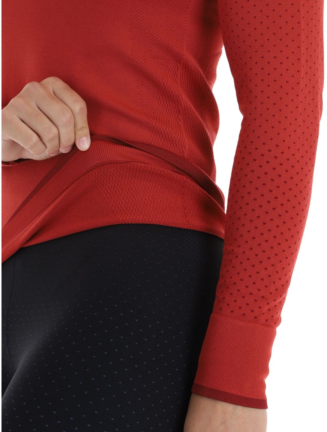 Craft, Adv Warm Intensity LS camisa termoactiva mujeres Astro-Dk Astro rojo 