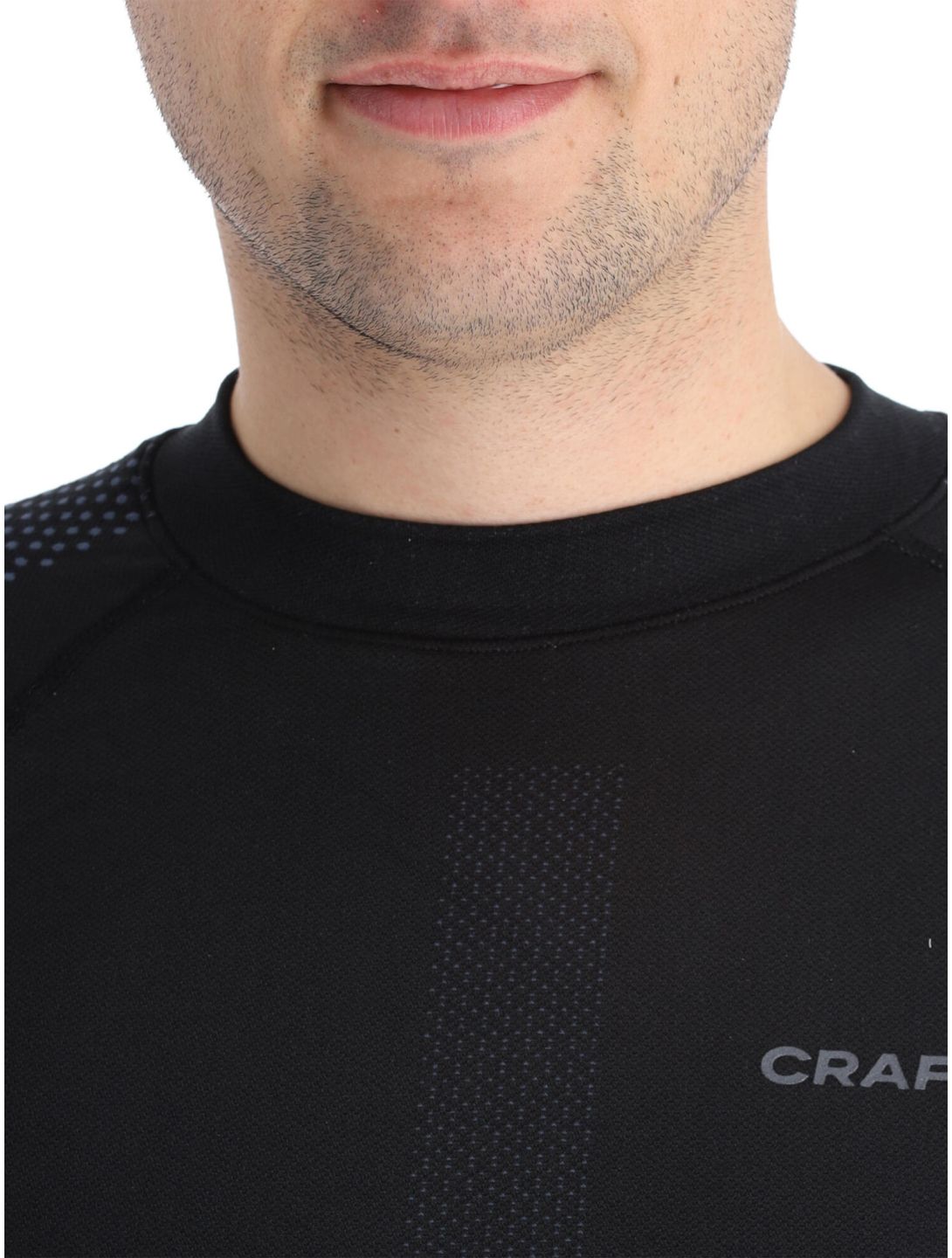 Craft, Adv Warm Intensity LS camisa termoactiva hombres Black negro 