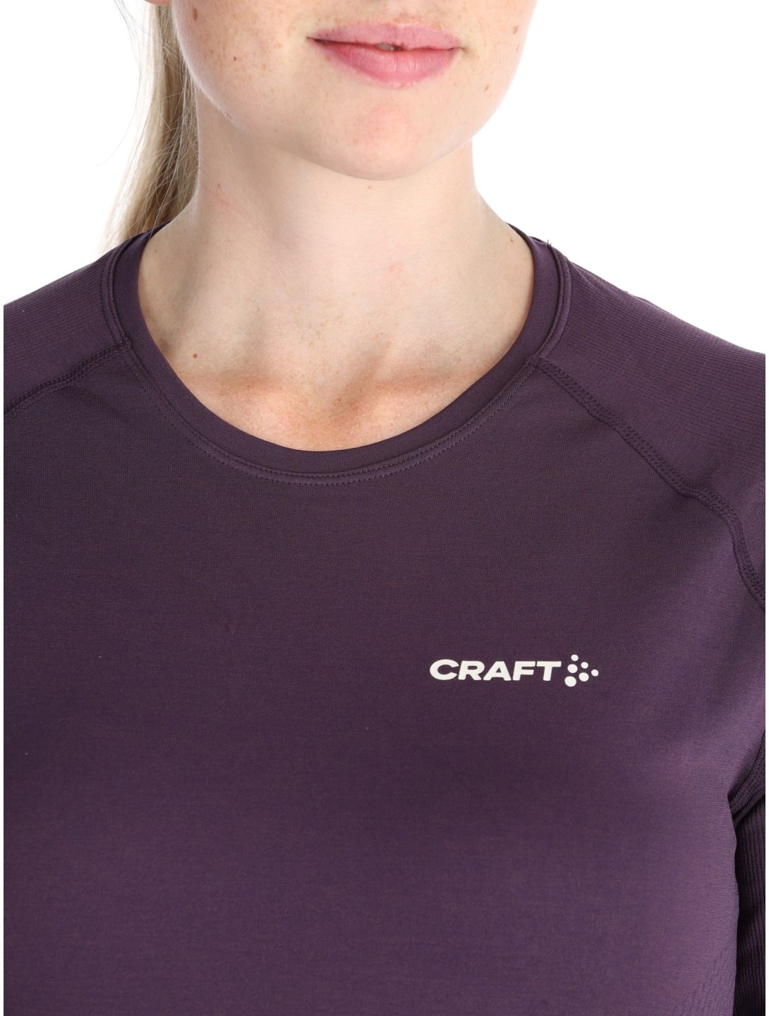 Craft, Core Dry Active Comfort LS camisa termoactiva mujeres DK Plum púrpura 