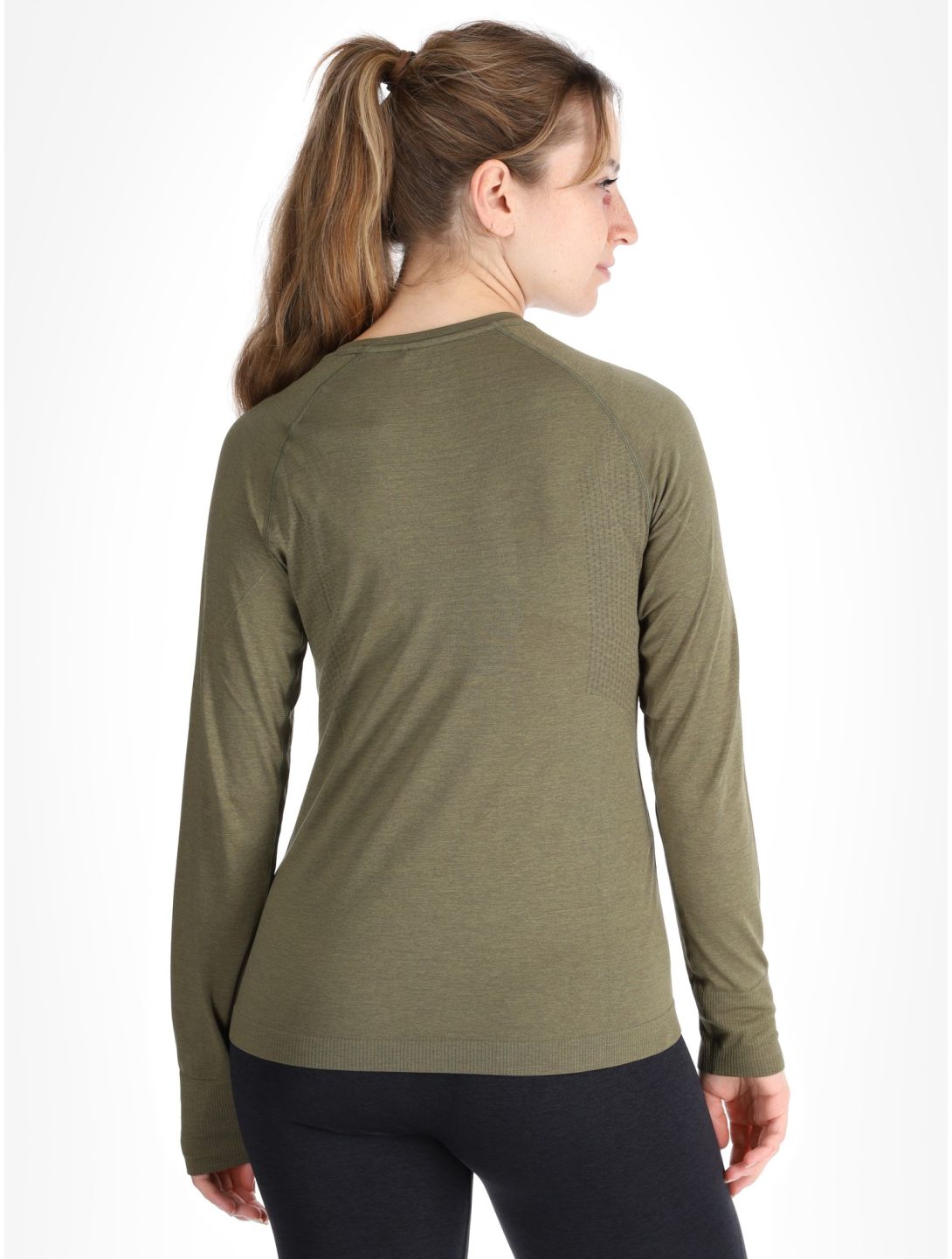 Craft, Core Dry Active Comfort LS camisa termoactiva mujeres Rift verde 