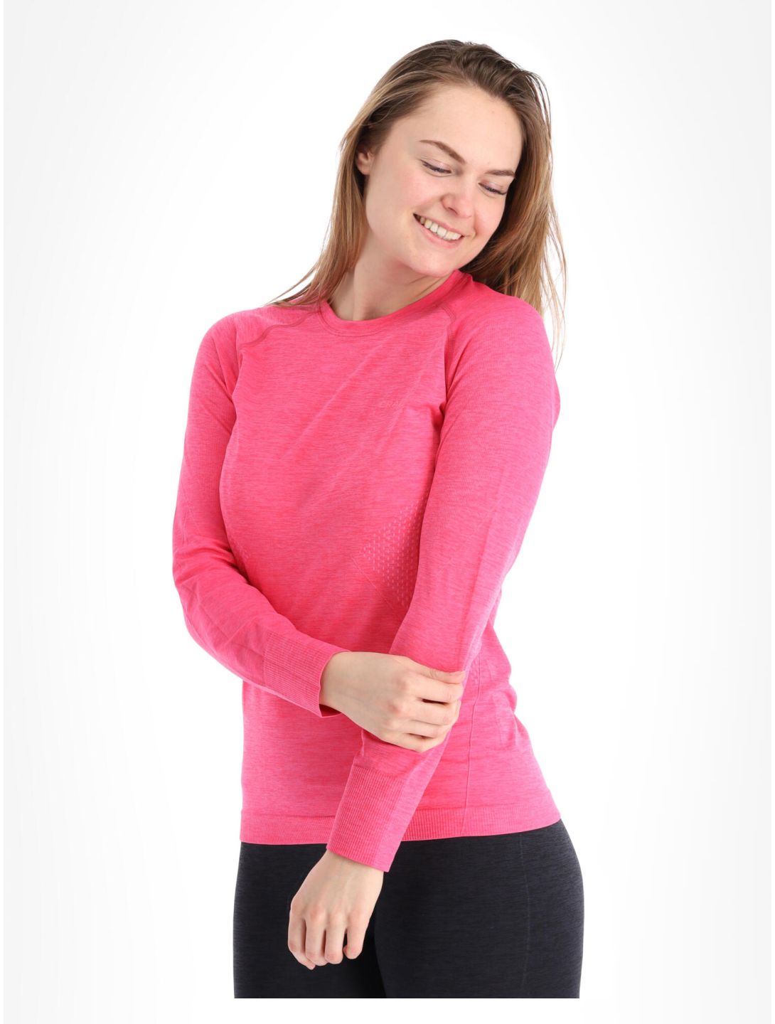 Craft, Core Dry Active Comfort LS camisa termoactiva mujeres Fame rosa 