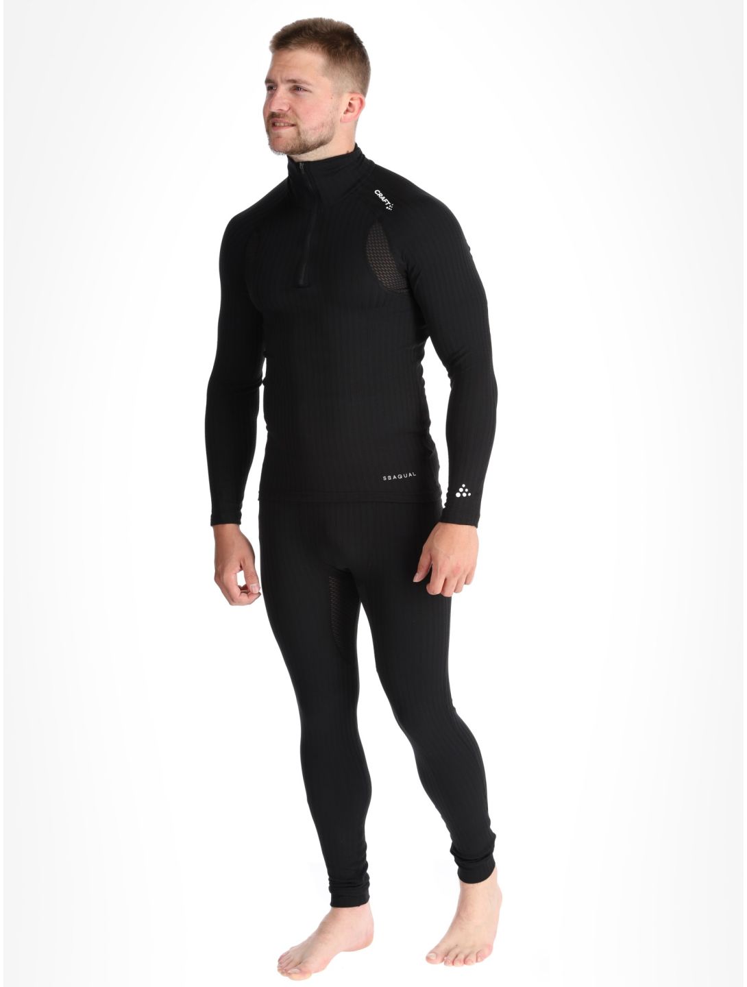 Craft, Pro Active Extreme X Zip LS jersey hombres Black negro 