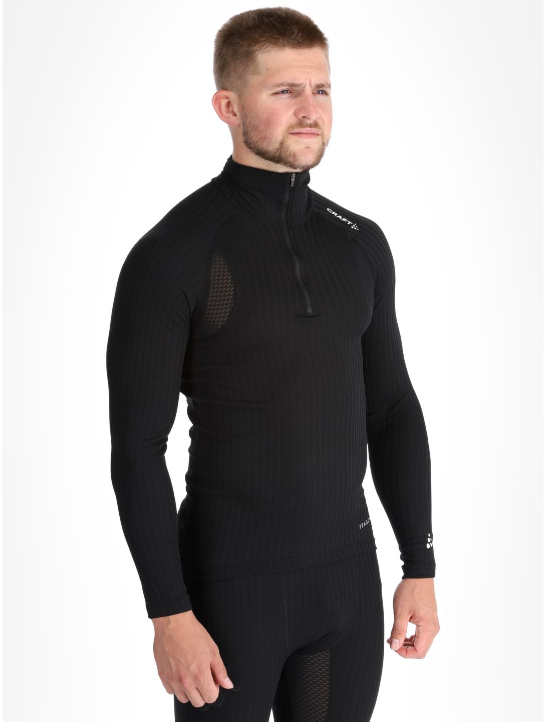 Craft, Pro Active Extreme X Zip LS jersey hombres Black negro 