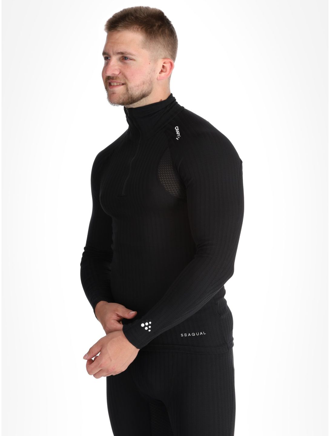 Craft, Pro Active Extreme X Zip LS jersey hombres Black negro 