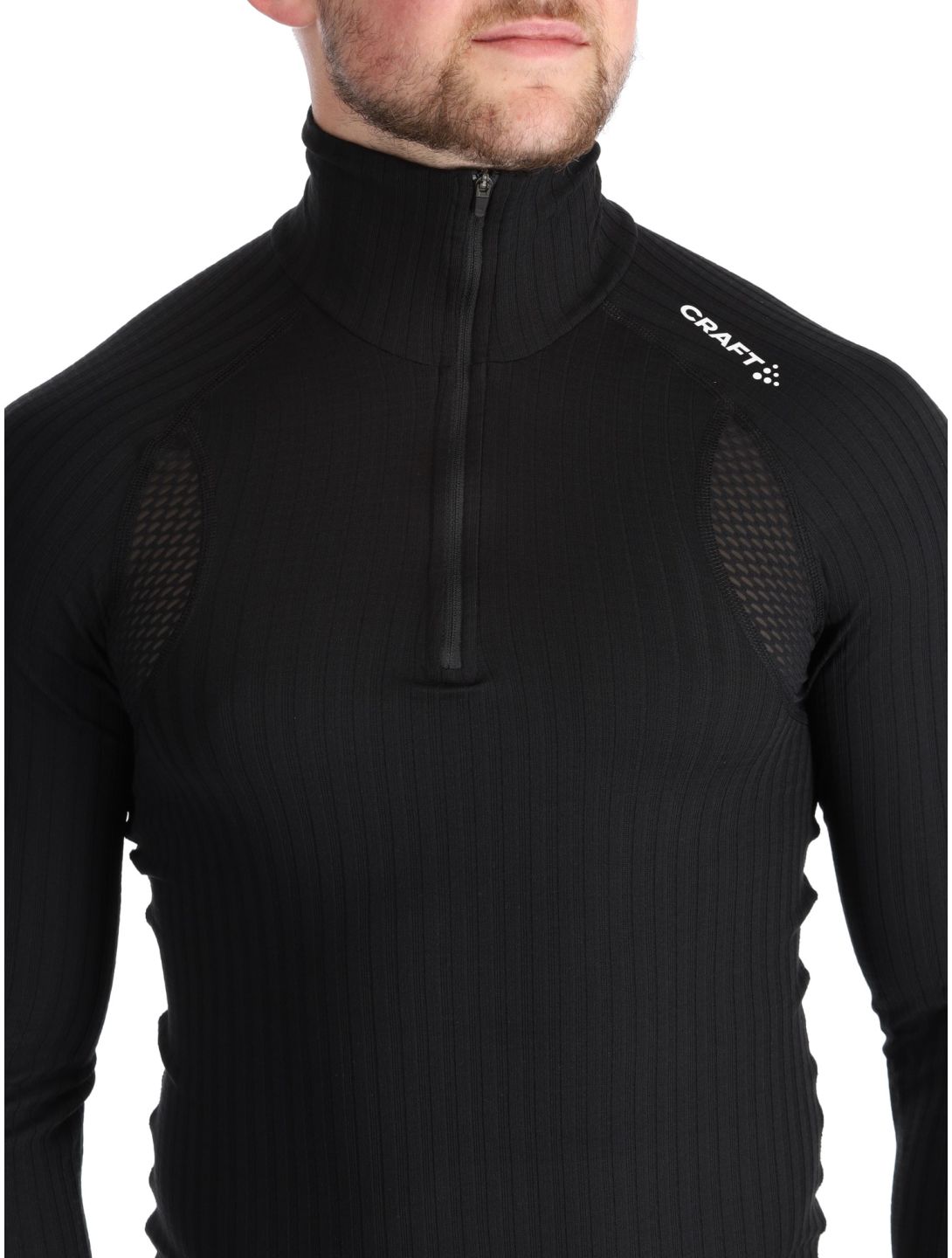 Craft, Pro Active Extreme X Zip LS jersey hombres Black negro 