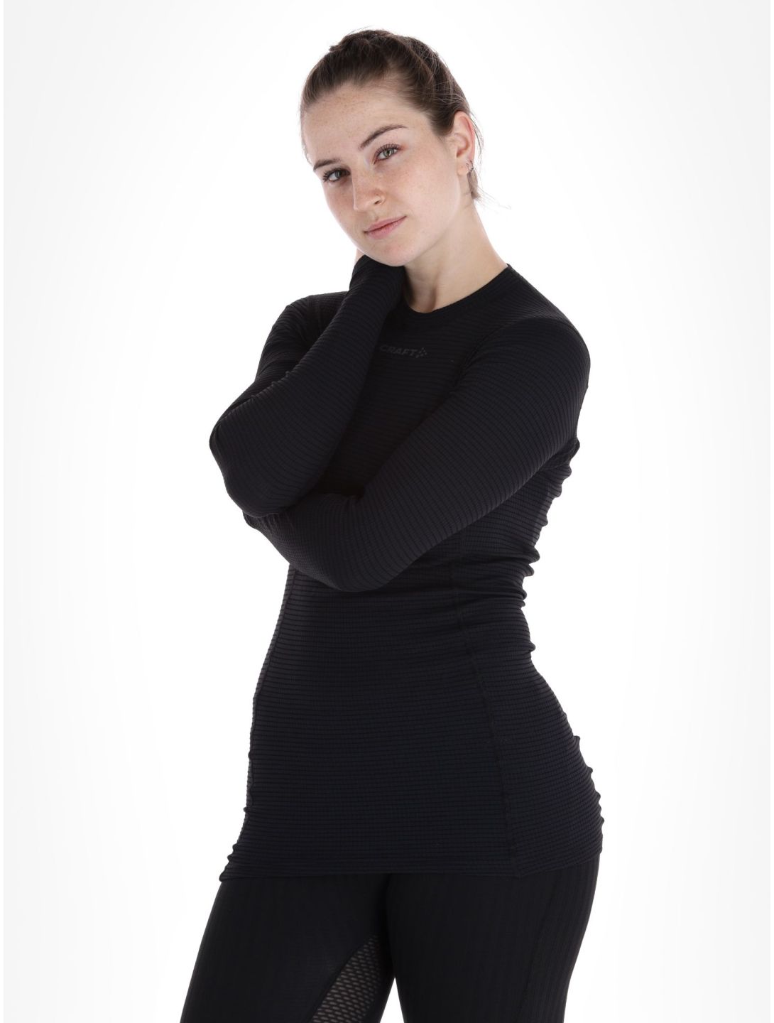 Craft, Pro Wool Extreme X LS camisa termoactiva mujeres Black negro 