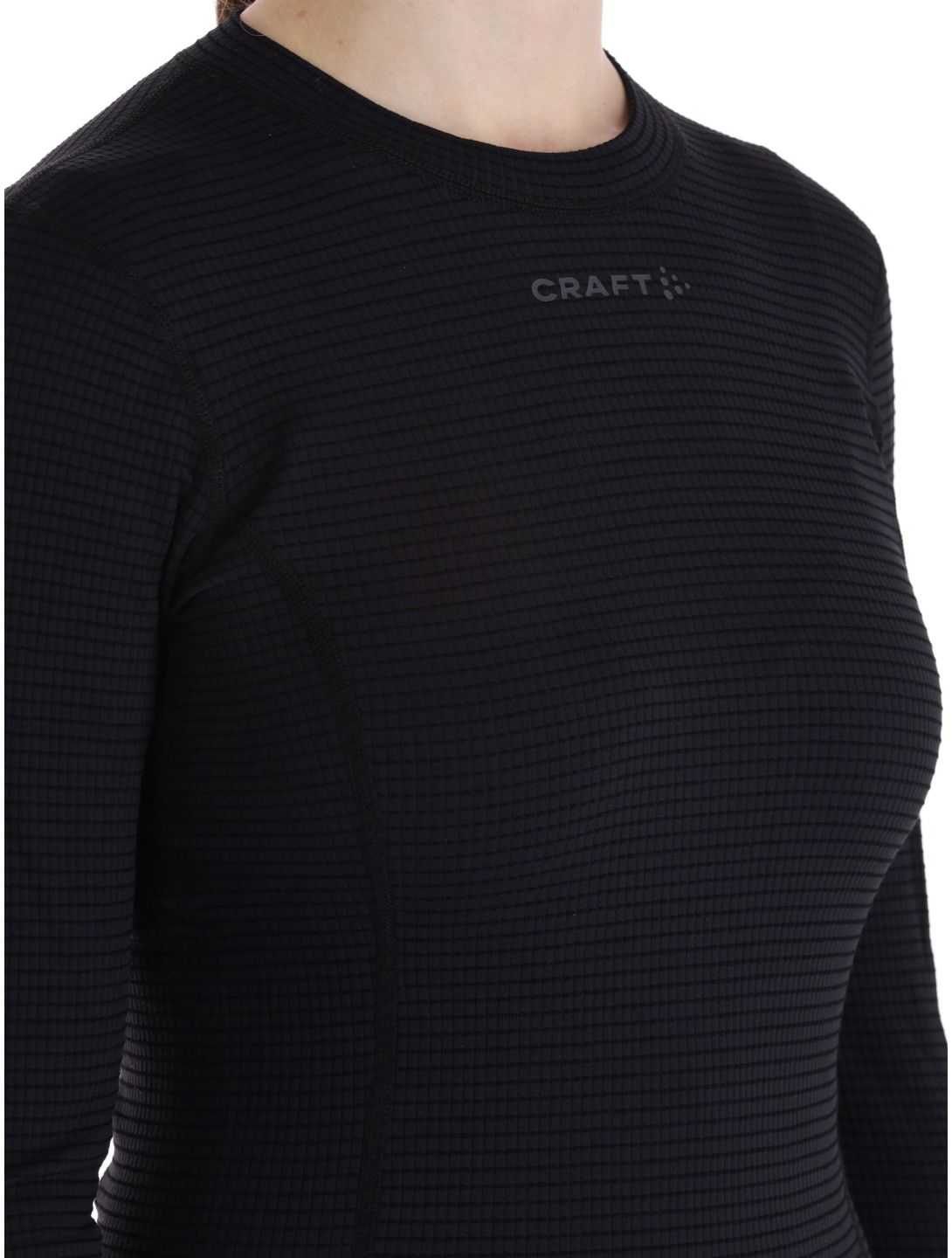 Craft, Pro Wool Extreme X LS camisa termoactiva mujeres Black negro 