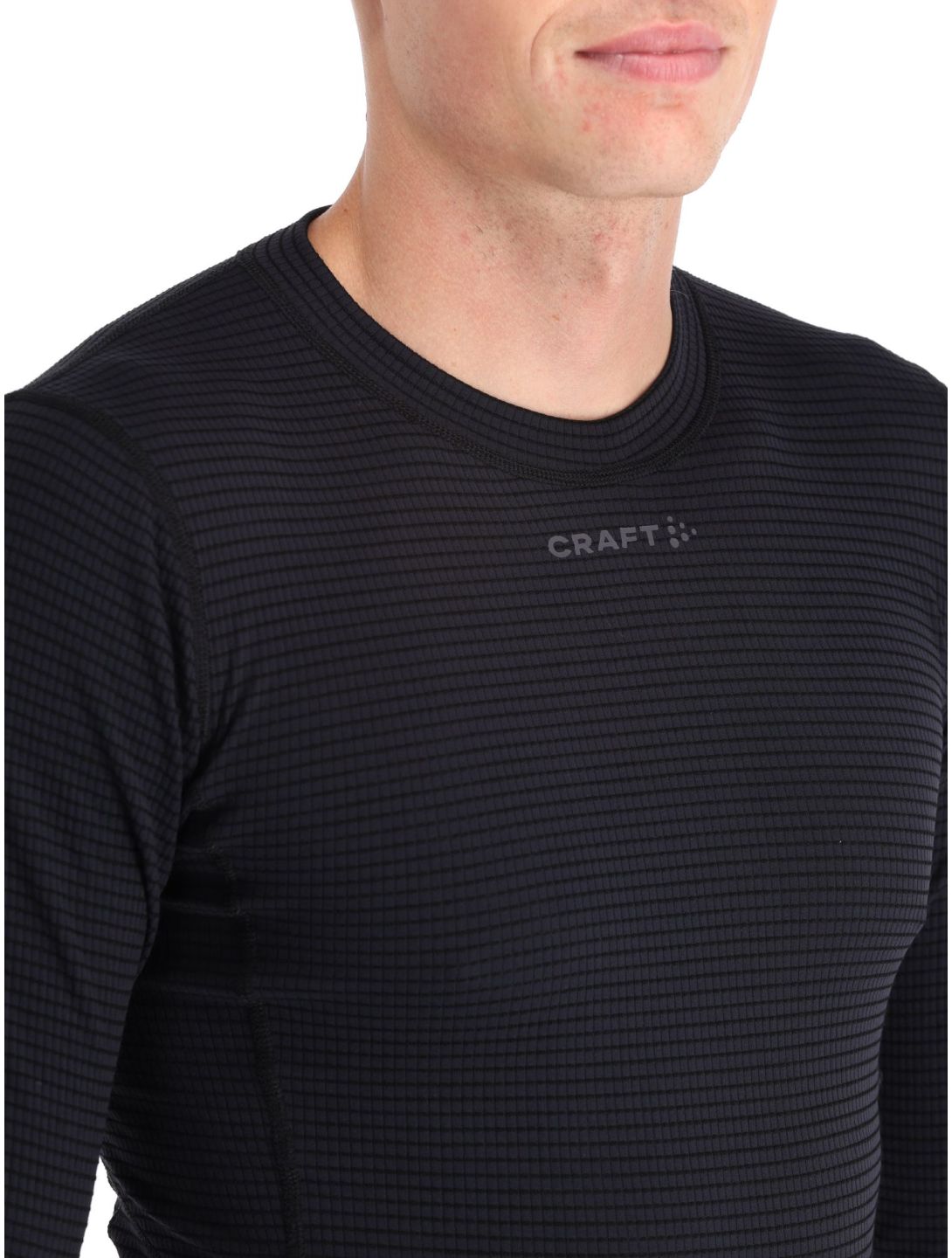 Craft, Pro Wool Extreme X LS camisa termoactiva hombres Black negro 