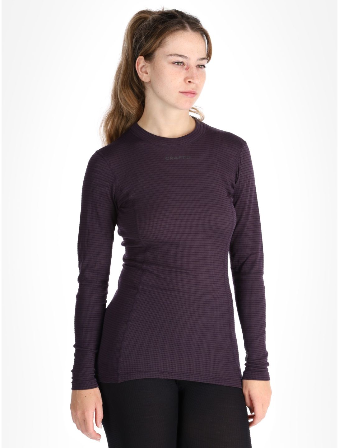 Craft, Pro Wool Extreme X LS camisa termoactiva mujeres DK Plum púrpura 