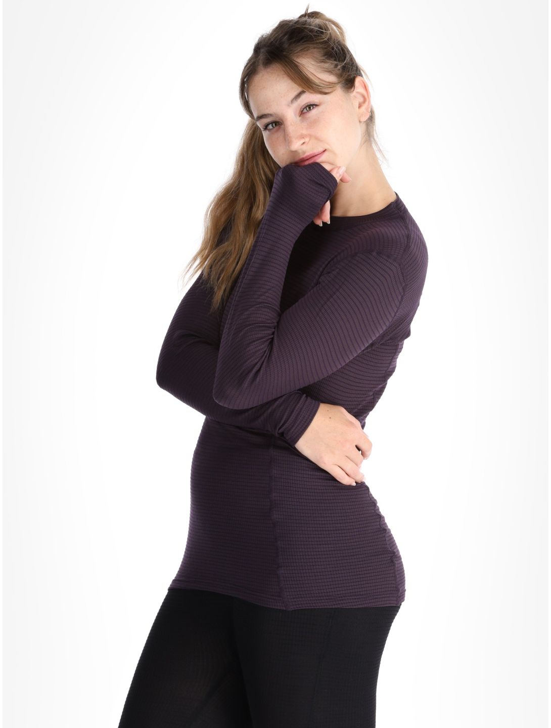 Craft, Pro Wool Extreme X LS camisa termoactiva mujeres DK Plum púrpura 