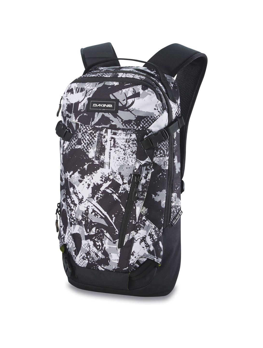 Dakine, Heli Pack 12L mochila unisex street art blanco, negro 