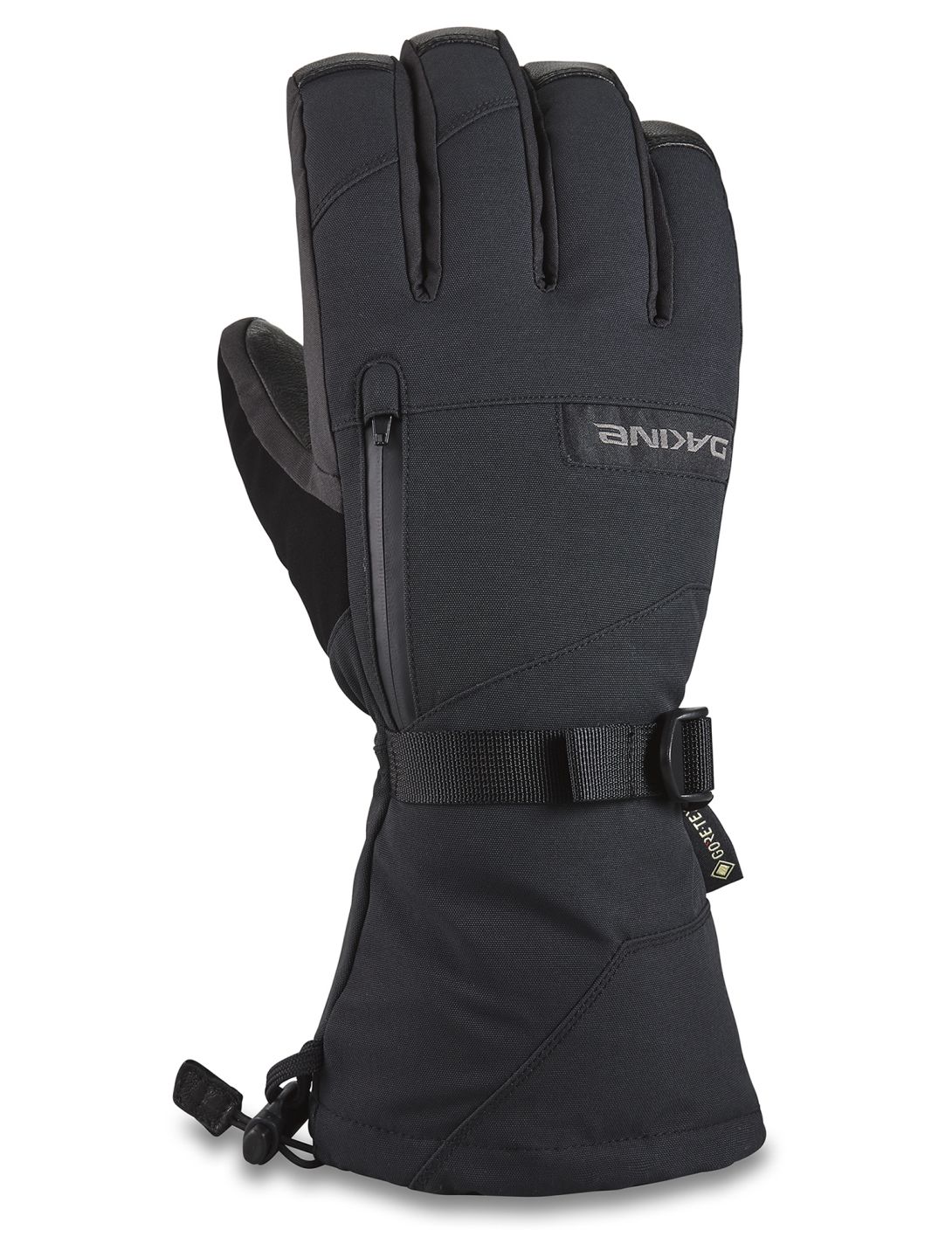 Dakine, Leather Titan Gore-Tex guantes de esquí hombres Black negro 