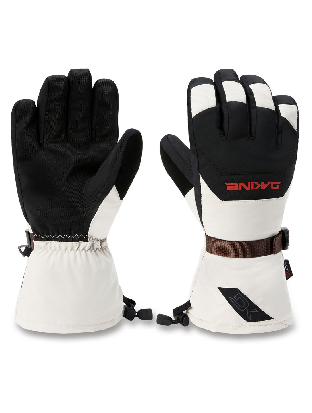 Dakine, Scout guantes de esquí hombres Silver Lining blanco 