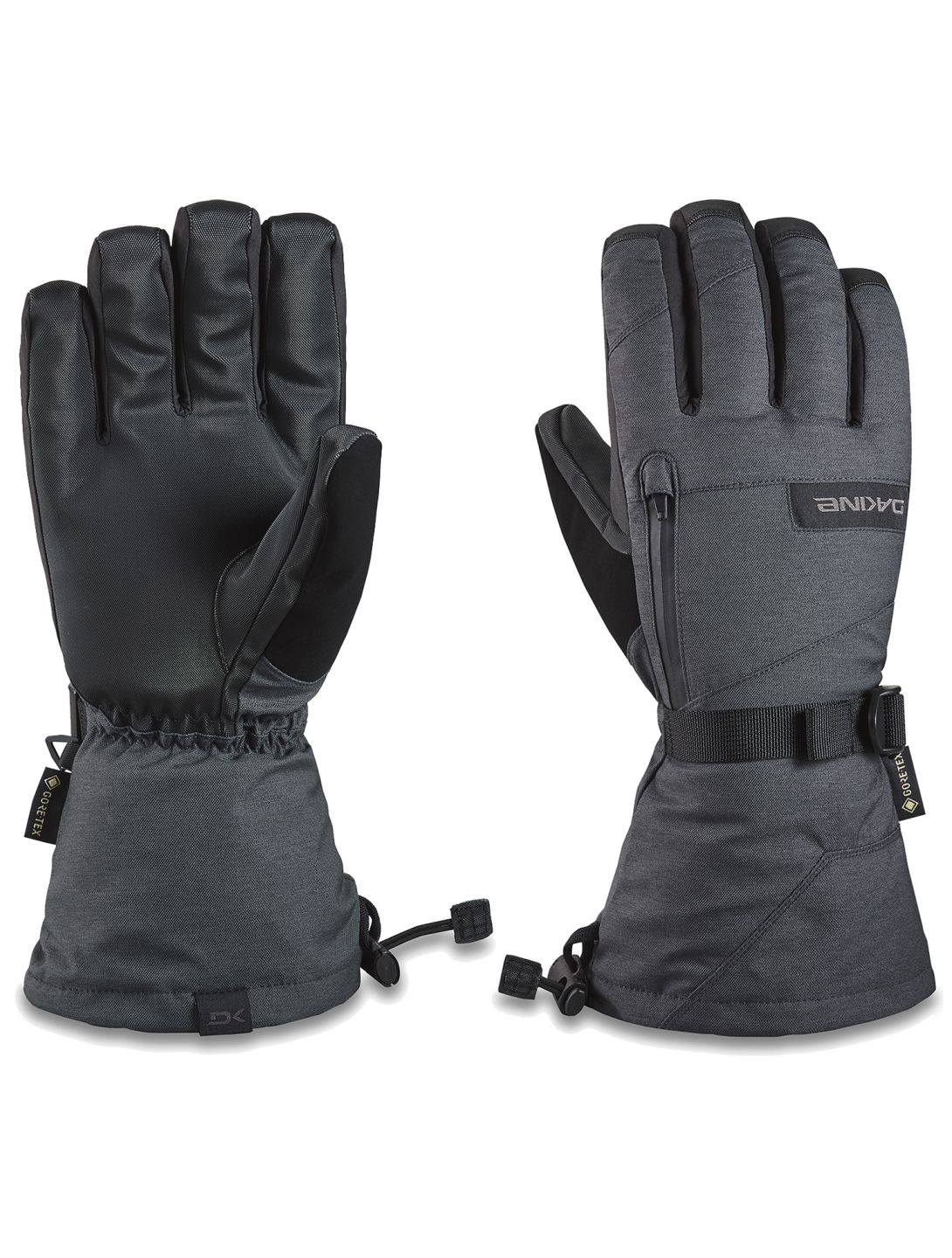 Dakine, Titan Gore-Tex guantes de esquí hombres Carbon gris 