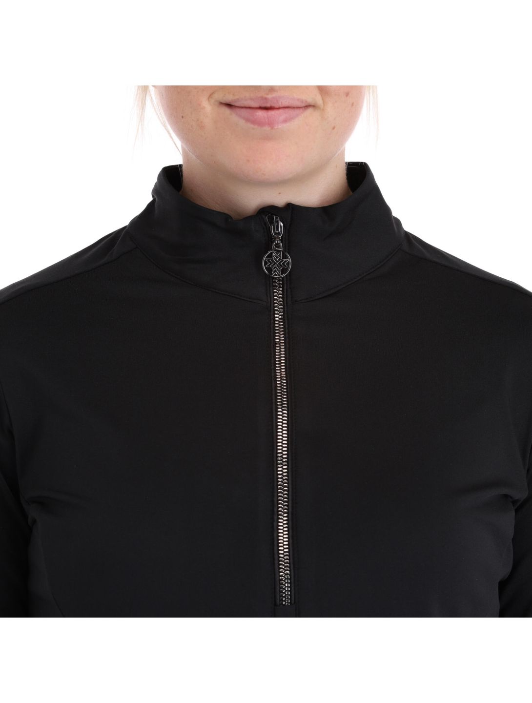 Dare 2b x Julien Macdonald, Excursive 1/2 Zip jersey mujeres negro 