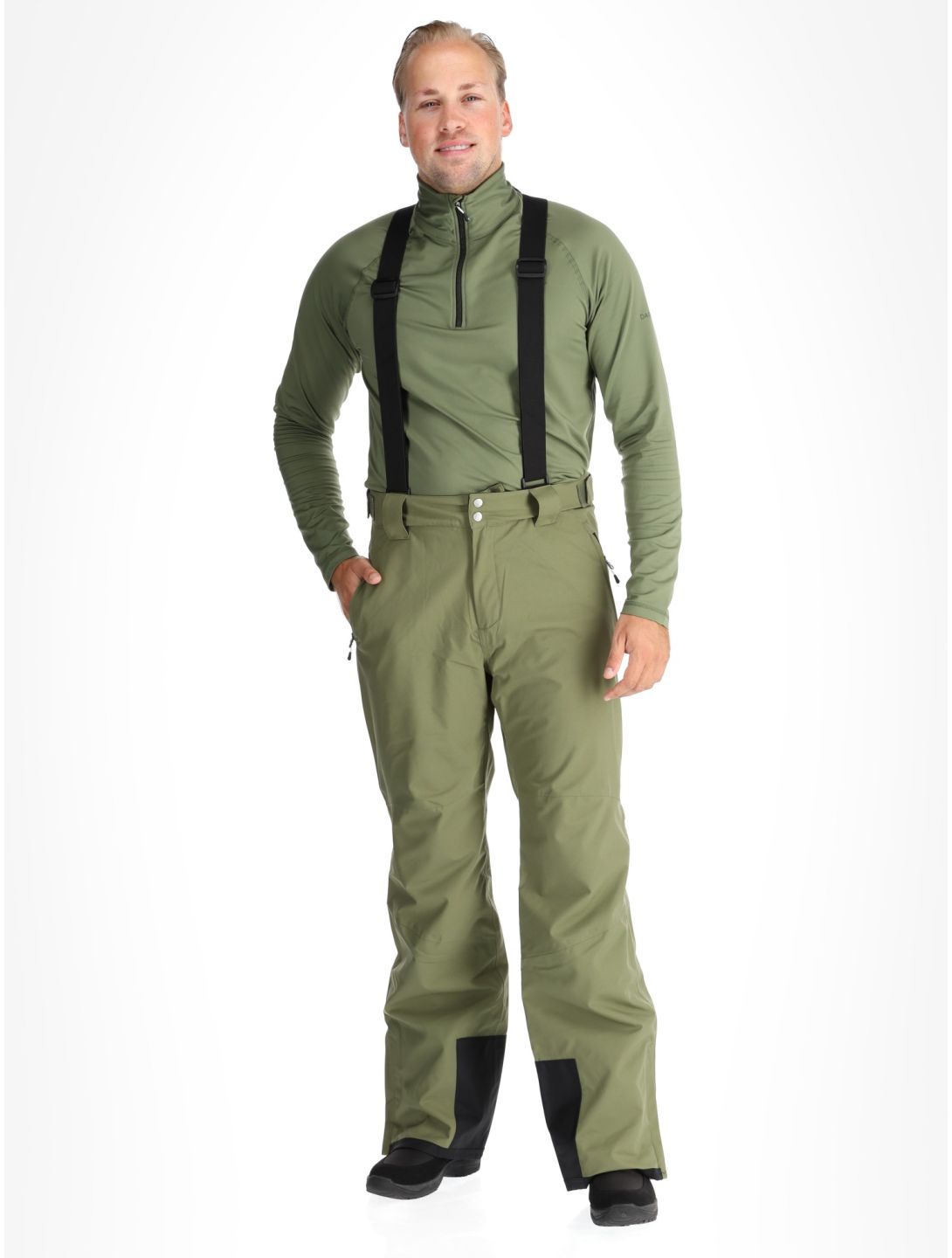 Dare2b, Achieve II pantalones de esquí hombres Olivine Green verde 